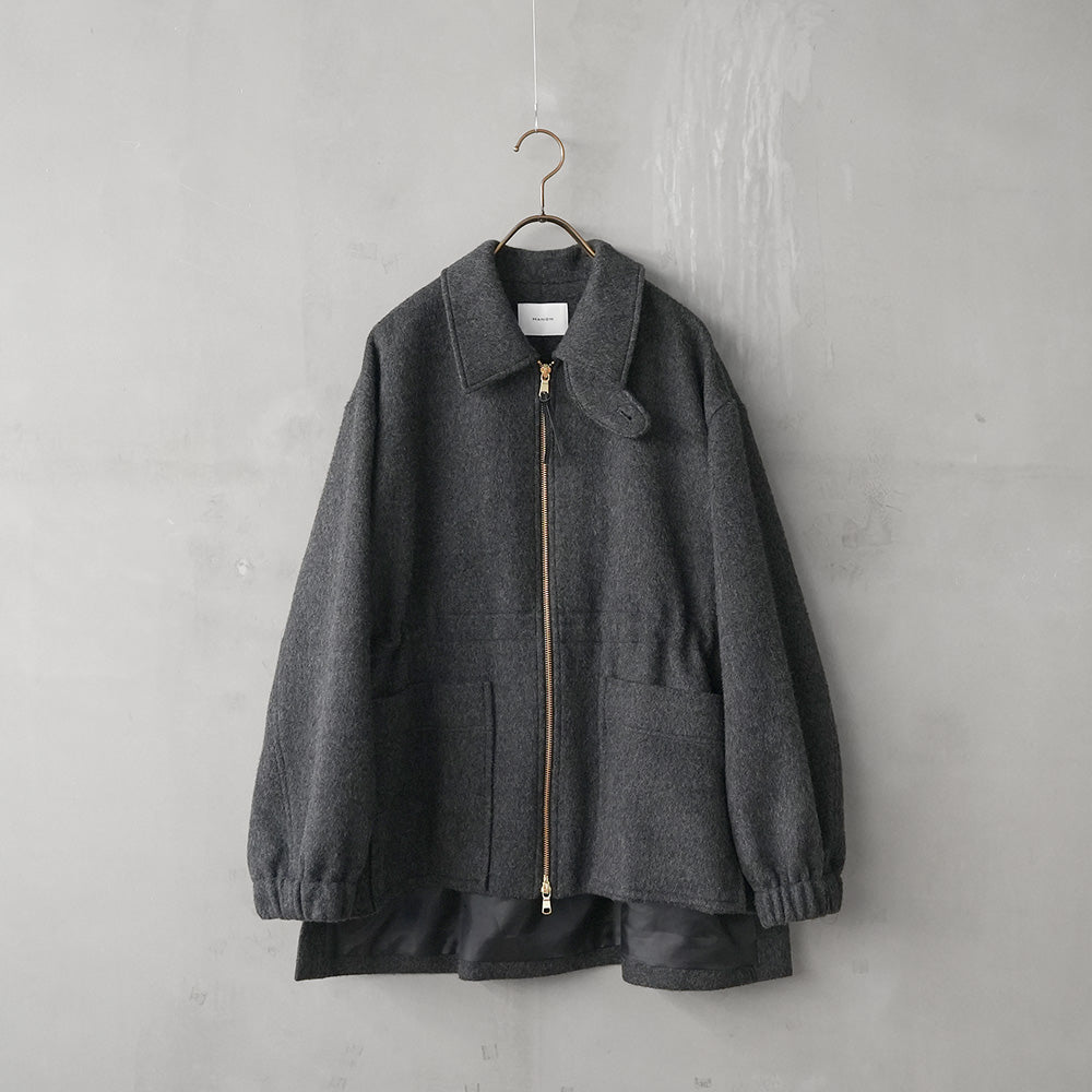 SISE ウールジャケット SHAGGY WOOL ZIP JKT – MANON ONLINESTORE
