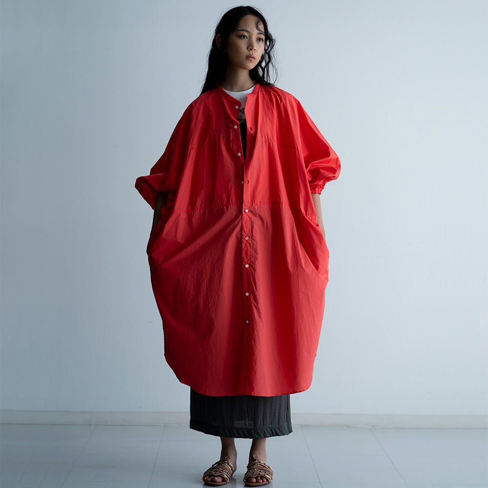 【匿名配送】TARA JARMON ウール　カシミヤ混　ロングコート　赤　レッド タラ ジャーモン | TARA JARMON