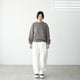 VINTAGE SERGE THREE TUCK WIDE PANTS