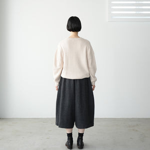SWITCH SLEEVE V NECK KNIT