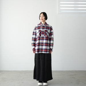FLANNEL CHECK OVER SHT