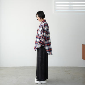 FLANNEL CHECK OVER SHT