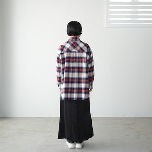 FLANNEL CHECK OVER SHT