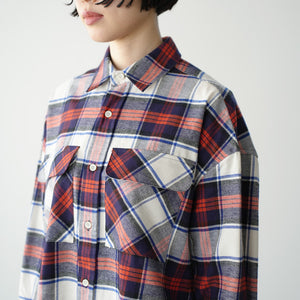 FLANNEL CHECK OVER SHT