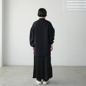 CARDBOARD KNIT LONG SLEEVE  MOC TEE