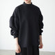 CARDBOARD KNIT LONG SLEEVE  MOC TEE