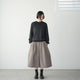 WOOL GATHER NECK LS TEE