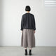WOOL GATHER NECK LS TEE