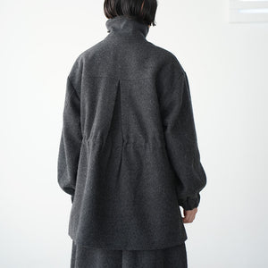 SHAGGY WOOL ZIP JKT – MANON ONLINESTORE