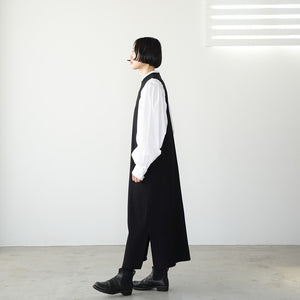 NO SLEEVE LONG KNIT ONEPIECE