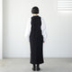 NO SLEEVE LONG KNIT ONEPIECE