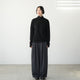 WOOL HI NECK LS TEE