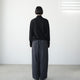 WOOL HI NECK LS TEE