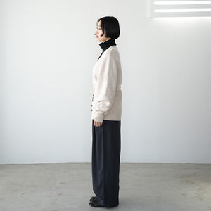 SWITCH SLEEVE V NECK CARDIGAN