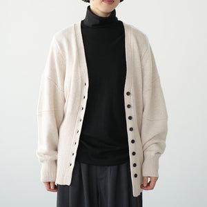SWITCH SLEEVE V NECK CARDIGAN
