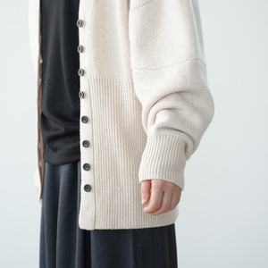 SWITCH SLEEVE V NECK CARDIGAN