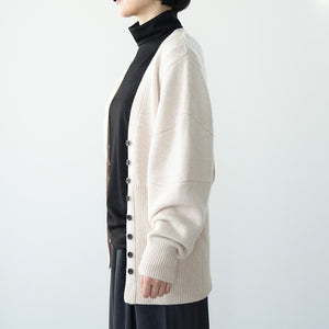 SWITCH SLEEVE V NECK CARDIGAN