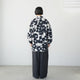 WOOL MIX THREE TUCK WIDE PANTS