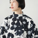 CARDBOARD KNIT LONG SLEEVE  MOC FLOWER TEE