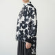 CARDBOARD KNIT LONG SLEEVE  MOC FLOWER TEE