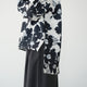 CARDBOARD KNIT LONG SLEEVE  MOC FLOWER TEE
