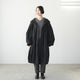 COTTON NYLON HOOD COAT