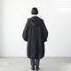 COTTON NYLON HOOD COAT