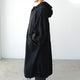 COTTON NYLON HOOD COAT