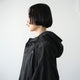 COTTON NYLON HOOD COAT