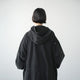 COTTON NYLON HOOD COAT