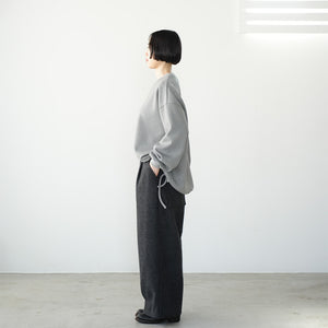 CARDBOARD KNIT LONG SLEEVE SPINDLE TEE