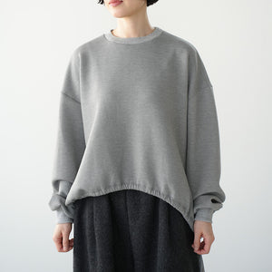 CARDBOARD KNIT LONG SLEEVE SPINDLE TEE