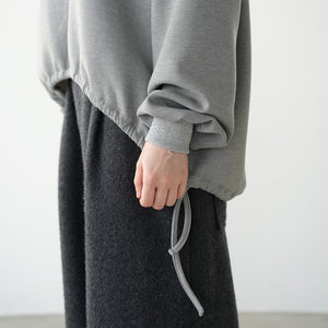 CARDBOARD KNIT LONG SLEEVE SPINDLE TEE