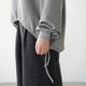 CARDBOARD KNIT LONG SLEEVE SPINDLE TEE