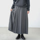 TROPICAL SWITCH PLEATS SKIRT