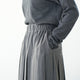 TROPICAL SWITCH PLEATS SKIRT