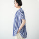 STRIPE FRENCH SLEEVE BIG AMICAL SHT