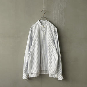 GATHER SLEEVE BAND COLLAR SHT