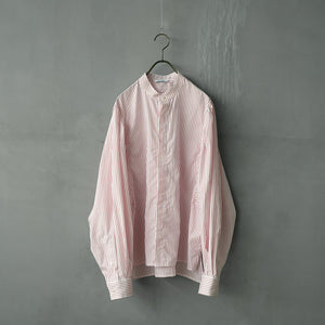 GATHER SLEEVE BAND COLLAR SHT