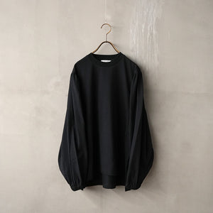 GATHER SLEEVE LS TEE