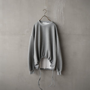 CARDBOARD KNIT LONG SLEEVE SPINDLE TEE
