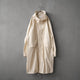 COTTON NYLON HOOD COAT