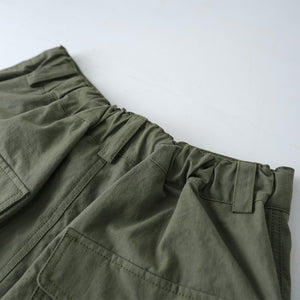 LIP CLOTH THREE TUCK WIDE PANTS