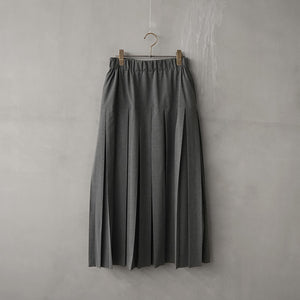 TROPICAL SWITCH PLEATS SKIRT
