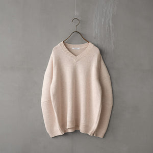 SWITCH SLEEVE V NECK KNIT