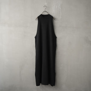 NO SLEEVE LONG KNIT ONEPIECE