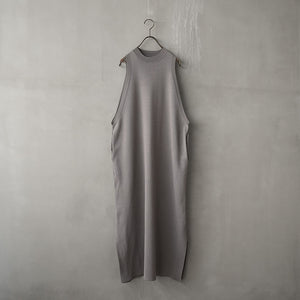 NO SLEEVE LONG KNIT ONEPIECE