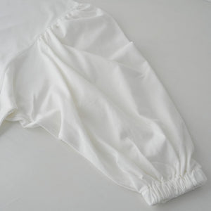 GATHER SLEEVE LS TEE