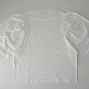 GATHER SLEEVE LS TEE