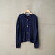 RANDOM SHELL BUTTON CARDIGAN